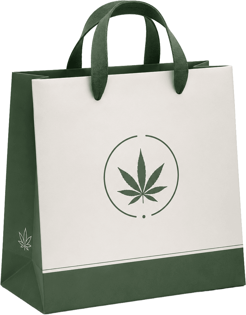 Shopping bag after purchase